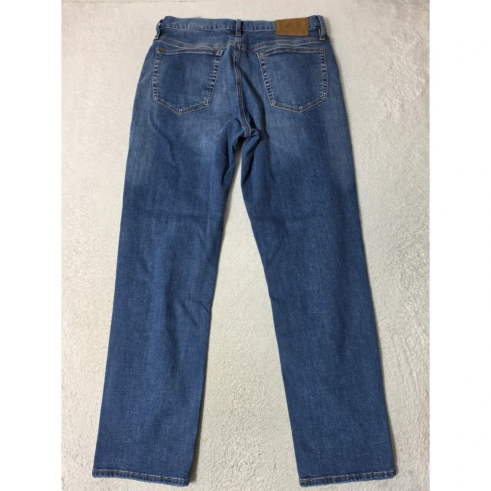 Banana Republic Traveler Straight Jeans Mens 33/32 Blue Stretch‎ Denim Pants